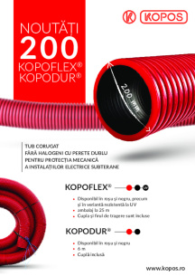 Noutăți 200 - KOPOFLEX®, KOPODUR®